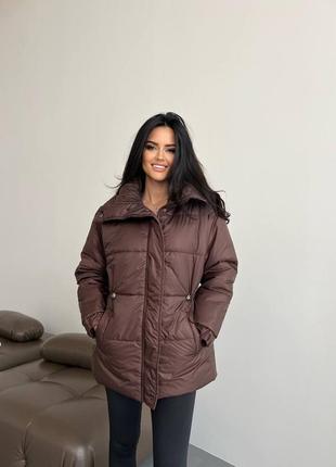 Куртка женская зимняя стеганая разм,42-485 фото