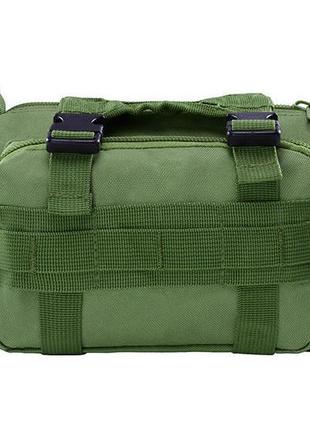 Сумка тактическая поясная подсумок molle олива 34x16x8 лучшая цена на pokuponline