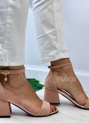 Босоніжки олімпія комфорт натуральний замш