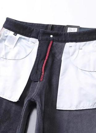 Утепленные зимние мужские джинсы на флисе lee 32,33,34,36,386 фото