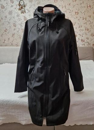 Женское термопальто дождевик плащ на флисе и мембране  raincoat ilse jacobsen rain3 фото