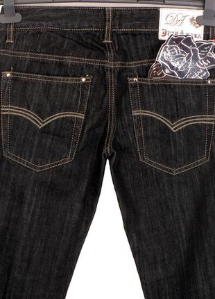 Donna amara италия джинсы р 28/32 (42it/s) прямые штаны узкие брюки распродажа6 фото