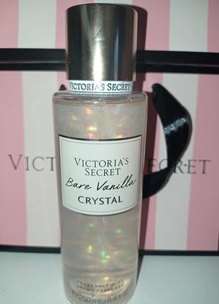 Bare vanilla crystal victoria's secret спрей для тела