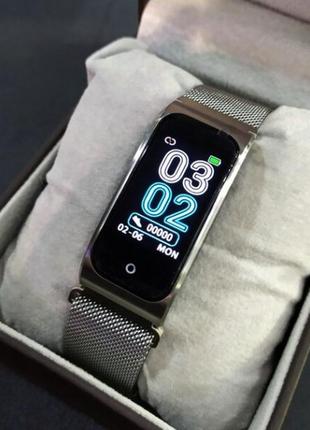 Смарт годинник smart mioband pro silver3 фото