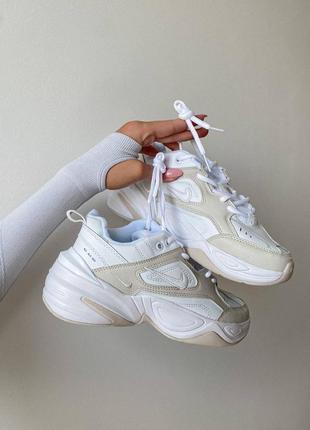 Кросівки nike mk2 tekno white/beige