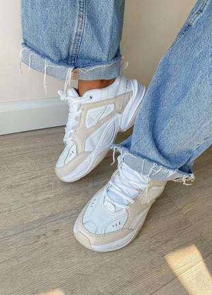 Кросівки nike mk2 tekno white/beige7 фото