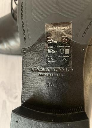 Новые туфли дерби шикарного качества от бренда vagabond размер 364 фото
