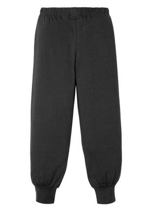 Пижамные брюки трикотажные для мальчика pepperts 280429  черный