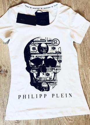 Новая женская футболка philipp plein.