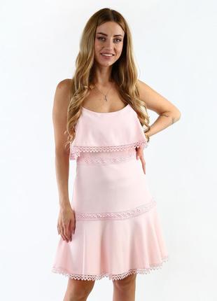 Платье explosion розовый (poa-53574-30-pink)