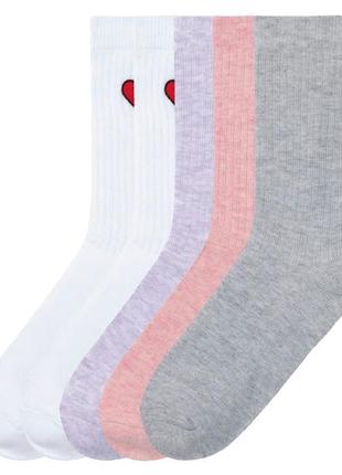 Шкарпетки набір 5 пар. для жінки pepperts 364946-ж 39-42 різнобарвний