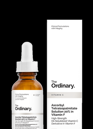 Vitamin c ascorbyl tetraisopalmitate 20% сыворотка для лица с витаминами с и f the ordinary ascorbyl tetraisopalmitate solution 20%2 фото