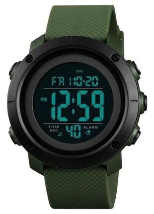 Часы наручные мужские skmei 1426agbk army green-black, часы наручный мужской цвет: зел