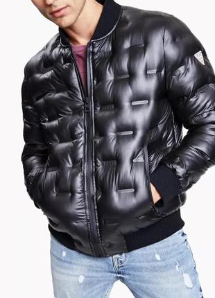 Зимова - демісезонна унісекс чоловіча куртка guess оригінал s3 фото