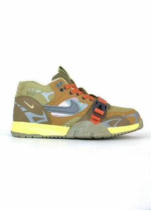 Чоловічі кросівки коричневі nike air trainer 1 sp coriander