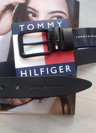 Мужской подарочный набор ремень + кошелек Tommy hilfiger4 фото