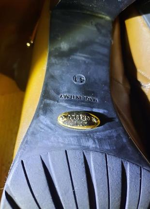 Loriblu жіночі зимові ботфорти чоботи черевики сапоги, 41 розмір, колір світло коричневий, натуральна шкіра, хутро всередині.6 фото