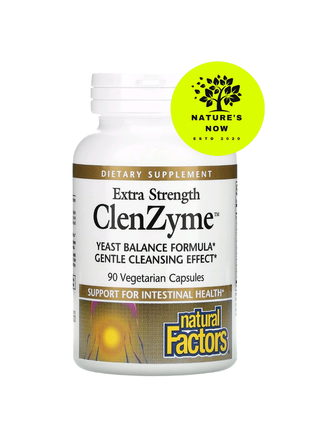 Natural factors сверхмощные энзимы clenzyme - 90 капсул / сша