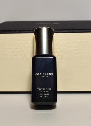 Оригинальная миниатюра jo malone velvet rose & oud 9 ml