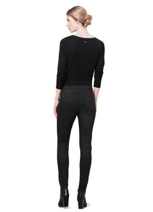Стильные брюки- треггинсы черного цвета от tchibo германия размер 42 евро 483 фото