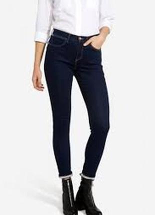 Джинсы джинси женские  размер 50 / 16 стрейчевые стрейч  скинни высокая посадка4 фото