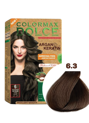 Крем-краска для волос colormax 60мл (без аммиака) No6.3