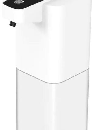 Акумуляторний сенсорний дозатор для рідкого мила automatic foam soap dispenser 400мл white1 фото