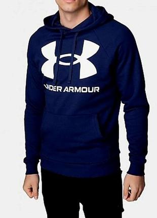 Худи under armour большой размер с большим лого