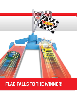 Трек hot wheels хот вілс змагання за кубок чемпіона hot wheels dragstrip champion3 фото