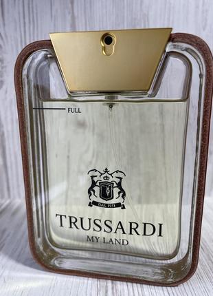 Trussardi my land edt 100 ml, оригінал