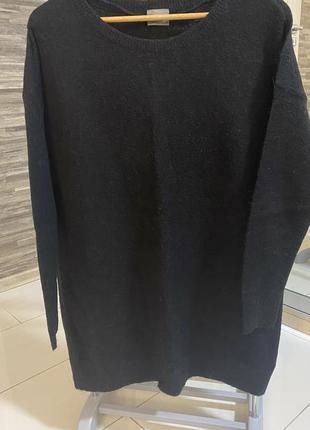 Мягкий удлиненный свитер vero moda