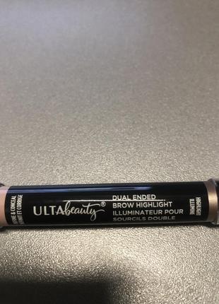 Ultabeauty олівець для брів хайлайтер + коректор2 фото