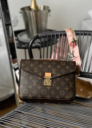 Женская сумка кросс-боди клатч через плечо сумка louis vuitton на плечо5 фото