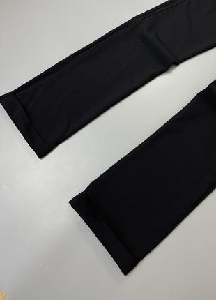 Чорні базові класичні штани massimo dutti, оригінал, массімо дутті, брюки, однотонні4 фото
