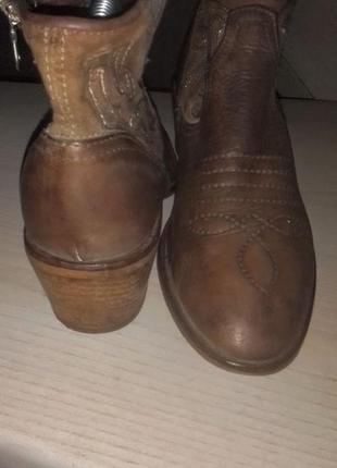 Классные ботинки итальянского бренда vera gomma р.39(25.7 см)5 фото