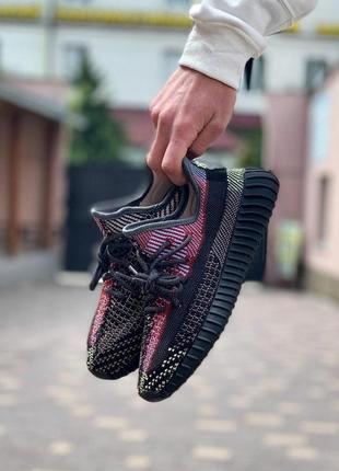 Кроссовки мужские, женские adidas yeezy boost 350, черные (адидас изи буст, адидасы)7 фото