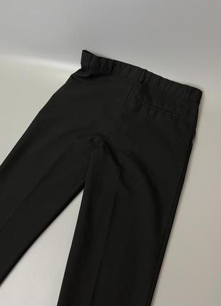 Чорні базові класичні штани m&s, однотонні, брюки4 фото