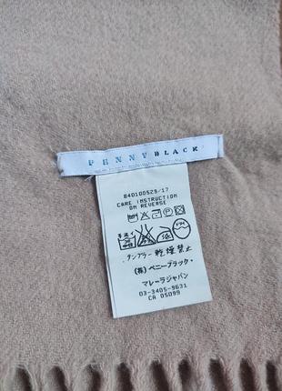 Шерстяной шарф из шерсти 100% шерсть penny black pennyblack италия ☕ 45 x 1655 фото