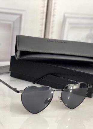 Очки окуляри сердечко в стиле ysl люкс Saint Laurent Unveils Self