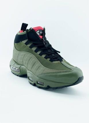 Nike air max sneakerboot 95 "khaki"7 фото