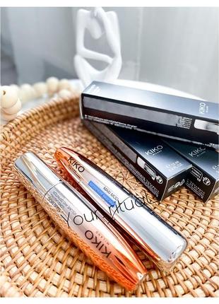 Туш для вій kiko maxi mod mascara