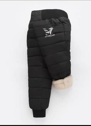 Баллоновые зимние брюки с высокой посадкой от 100р по 160р1 фото