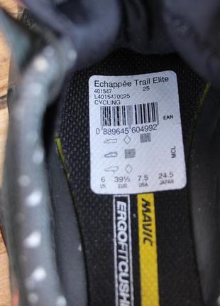 Велосипедные туфли, кроссовки, велообувь мтб mavic echappee trail elite9 фото