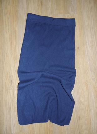 Теплая юбка миди связана теплая юбка вязаная