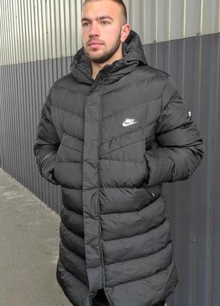 Парка nike sportswear storm-fit windrunner black