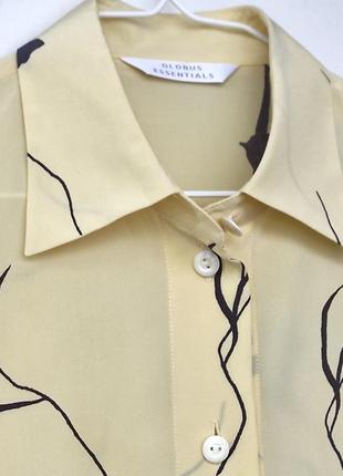 Globus 100% шовк блуза sandro marc cain peserico cos franchi стиль4 фото