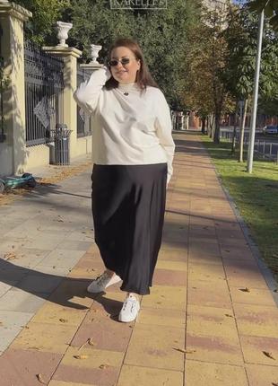 Шовкова міді з розрізом ,великий розмір