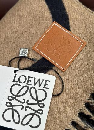 Шарф женский в стиле 👜 loewe reversible scarf6 фото