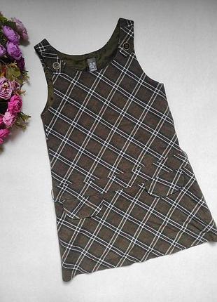 Сарафан zara шкільний, р. 116