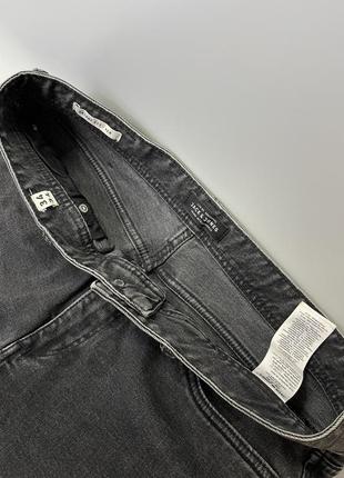 Стильні рвані джинси jack&jones skinny fit, темно сірі, темні, базові, однотонні, скінні фіт, приталені, в обтяжку7 фото